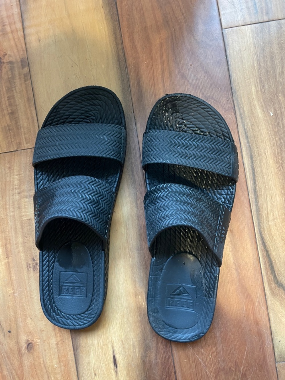 Reef Black water vista Double-Strap women Slides Sandals